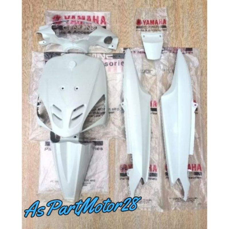 FULLSET BODY HALUS MIO SPORTY PUTIH ORIGINAL