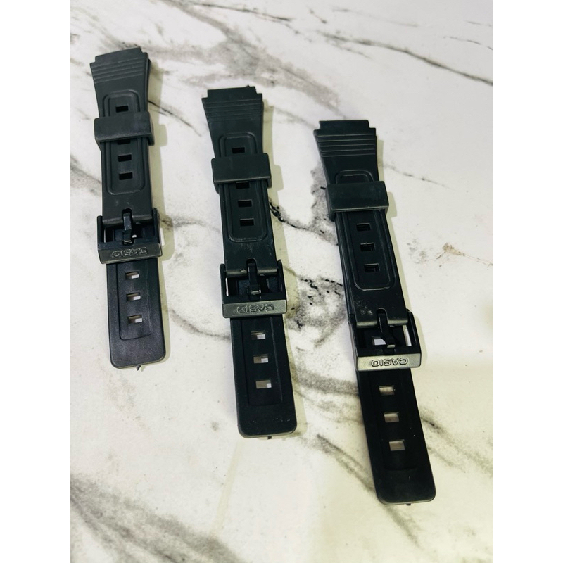 STRAP TALI GELANG CASIO F91w, F94w, F105w, F28w, A158wSTRAP / TALI / GELANG JAM TANGAN CASIO