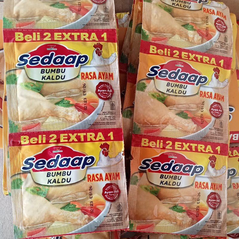 

(promo) sedaap kaldu rasa ayam 15saset