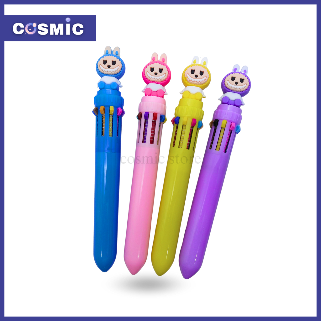 

Komplit - Pena Motif Labubu 10 warna 1018 Bolpen Pulpen Gelpen Karakter Tinta