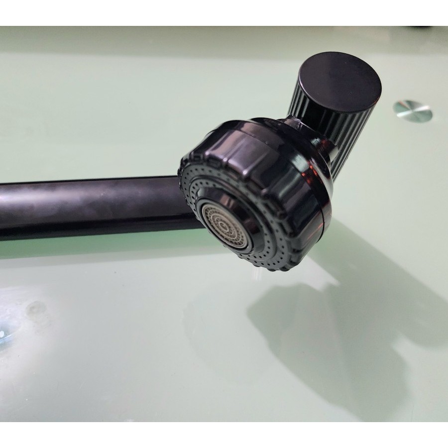 kran wastafel cuci piring fleksibel + filter kran air Rotasi 360 JH