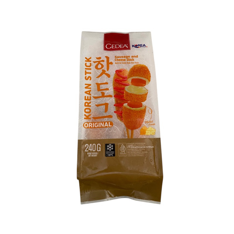 Cedea Korean Stick Original (isi sosis dan keju) isi 3