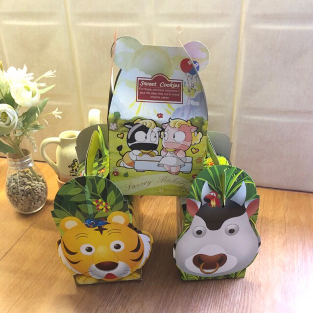 

Box CupCake Anak Animal/CUCI GUDANG/Souvenir Box