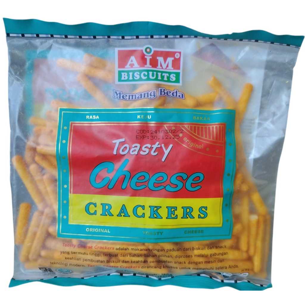 

Toasty Cheese Crackers (AIM BISCUITS) 180g