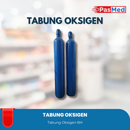 PASMED| OKSIGEN - Tabung oksigen oxygen 6m3 medical
