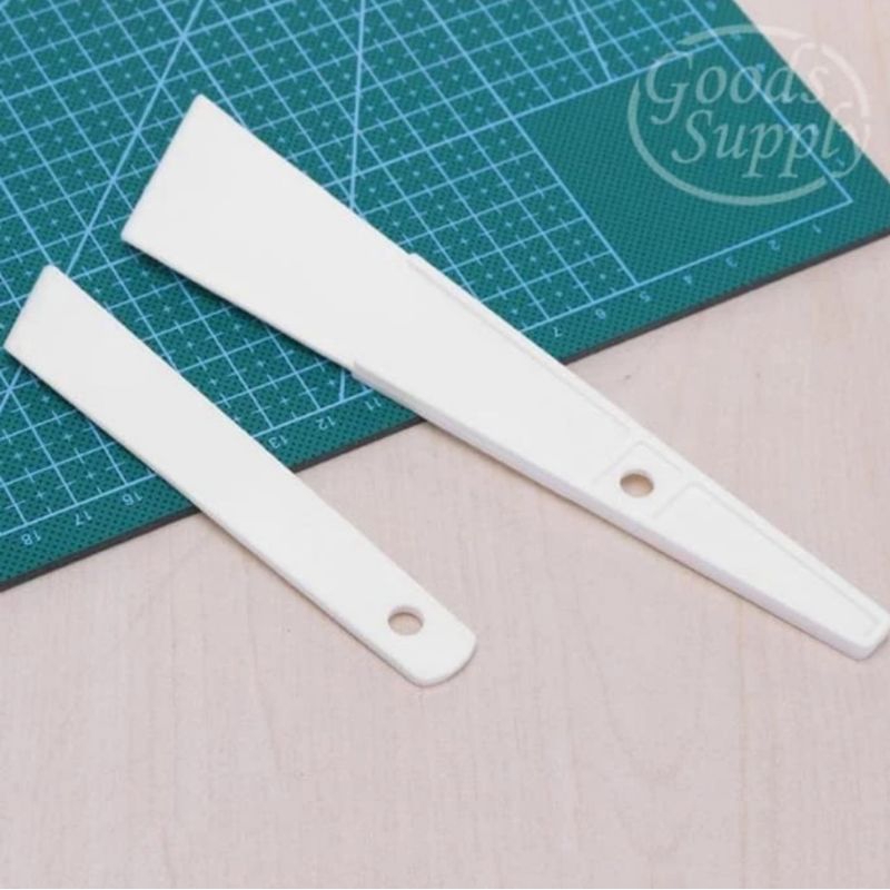 

Plastic Glue Scraper Stick Aplikator Lem Kerajinan DIY Leather Craft
