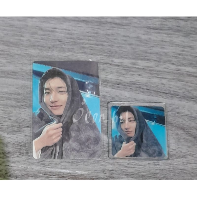 Photocard Wonwoo Handuk Spill The Feels