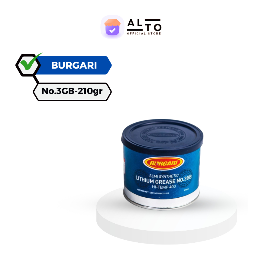 Burgari Lithium Grease [210gr] Vaseline Gemuk No.3GB Pelumas Grease Bearing