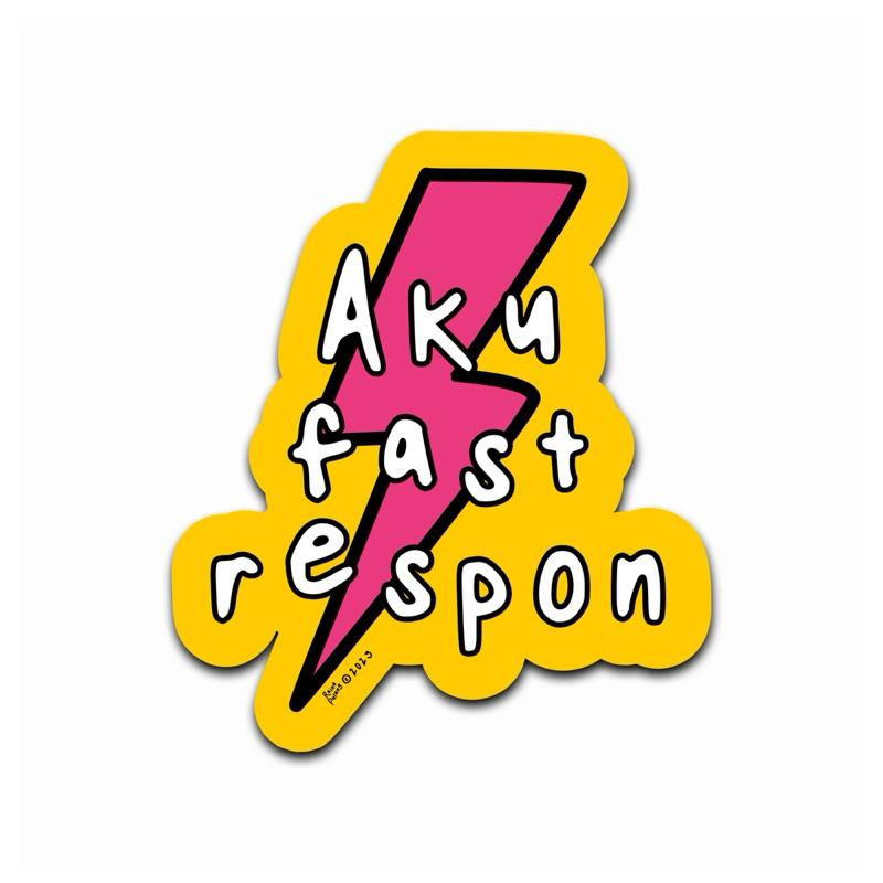 

Stiker Fast Respon | Raina Pulang