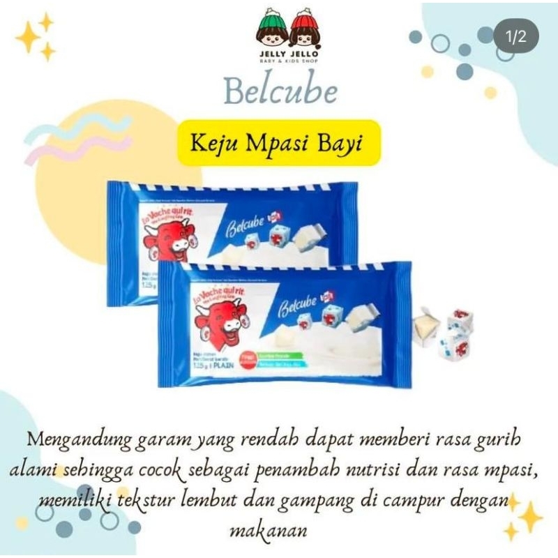 

Belcube Keju Mpasi 125gr Isi 24cubes (Keju Belcube)