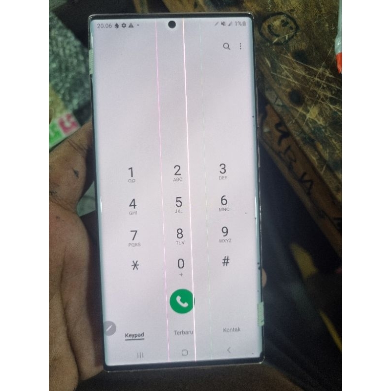 lcd copotan samsung note 20 ultra