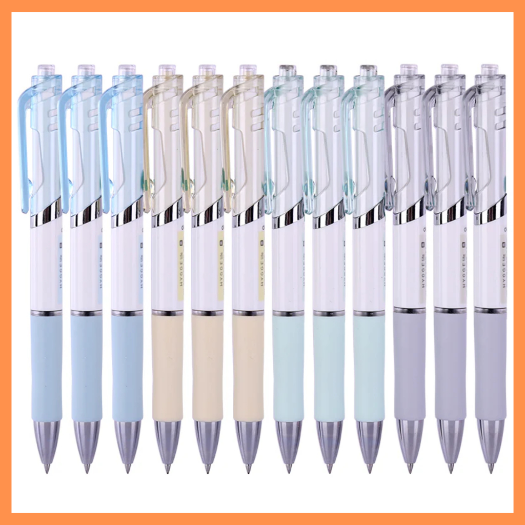 

DELI Pena cetekan tinta gel 0.5 hitam S11