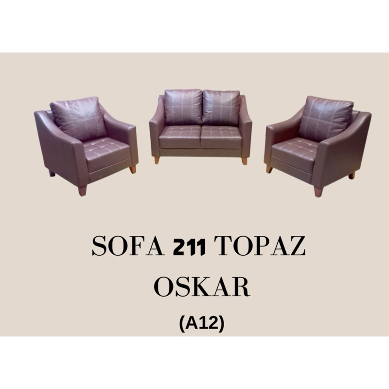 Sofa 211 Topaz Oskar SOFA 211 (A12)