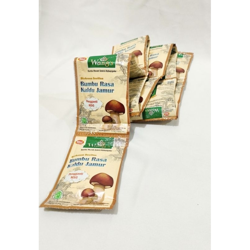 

KALDU JAMUR WANG'S 6 GR || 1 renceng isi 12 pcs