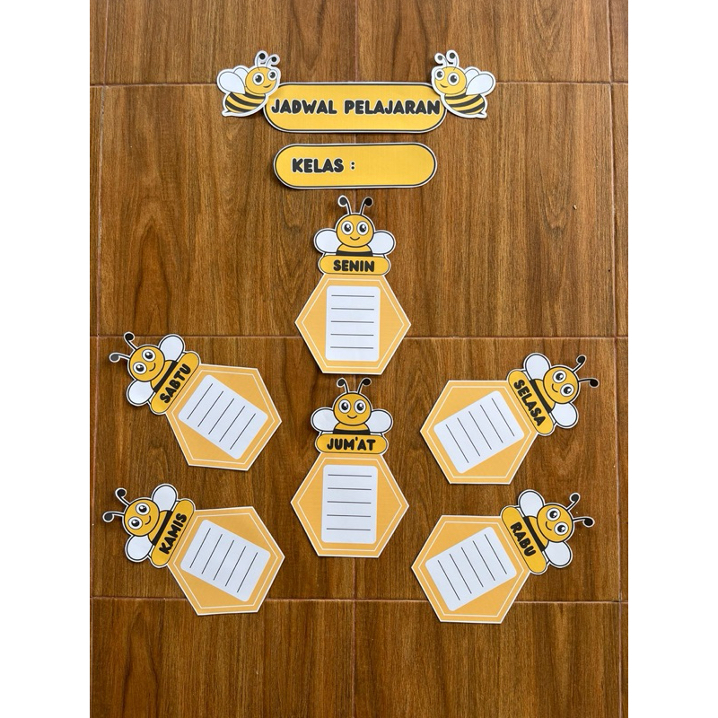 

Hiasan Kelas Jadwal Pelajaran