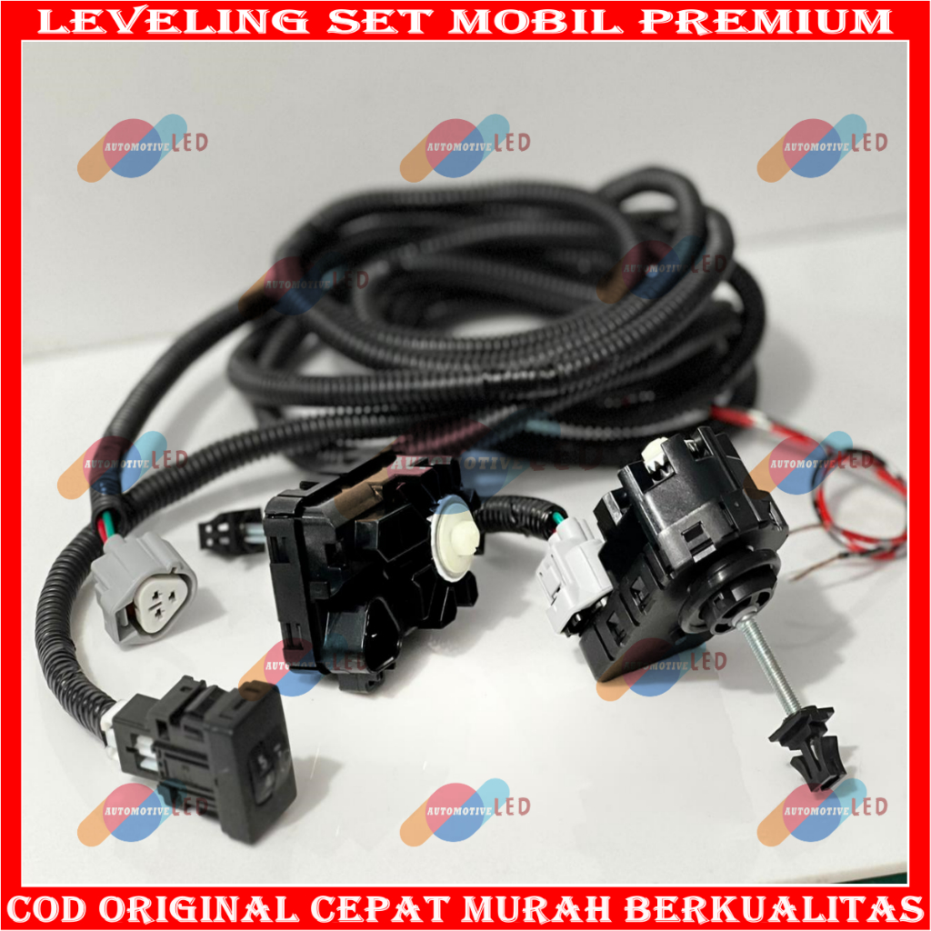 ORIGINAL ALAT ELEKTRIK LEVELING LAMPU 2 DINAMO PLUS SAKLAR OEM 10 STEP 5 BAR | ELEKTRIK LEVELING | L