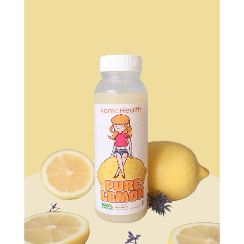 

SARI LEMON KAMAHEALTH | Lemon Peras Murni | DIET | 250ml | Tanpa Campuran