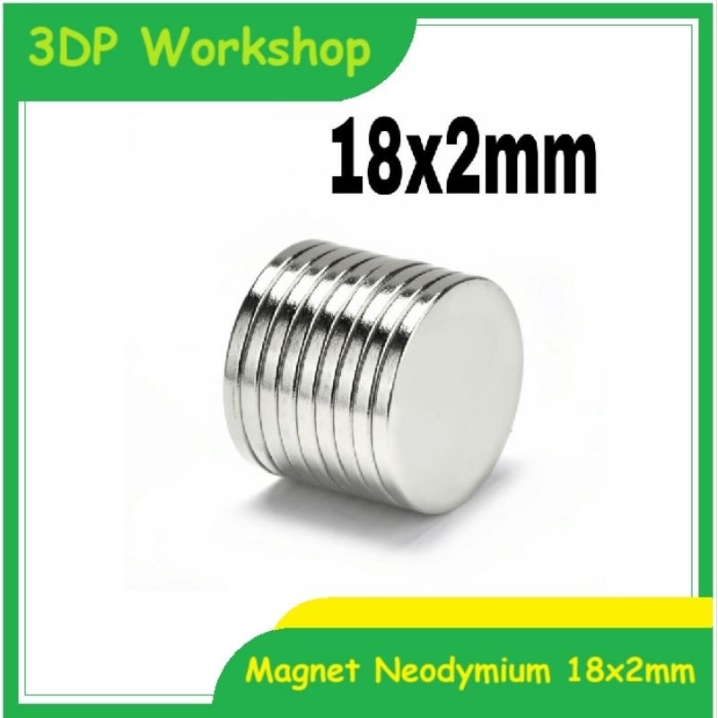 Magnet Neodymium Bulat 18x2 mm