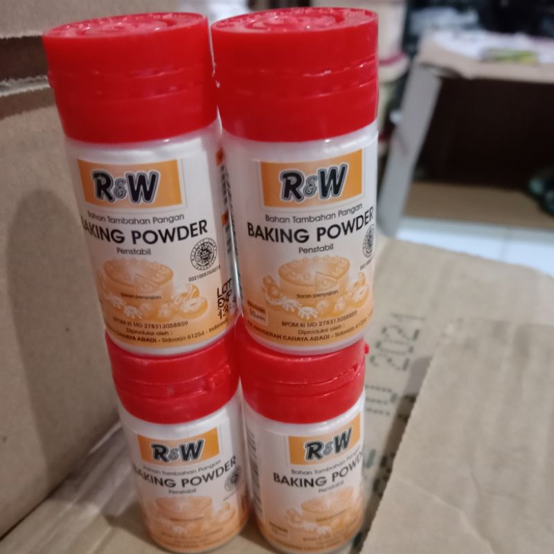 

RW soda kue - Baking powder kemasan botol 12gr