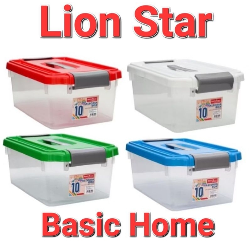 CONTAINER BOX LION STAR BASIC HOME/BOX PLASTIK LION STAR BASIC HOME/KOTAK BOX LION STAR ASTORIA 10