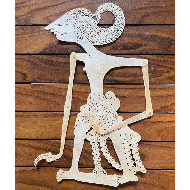 Wayang Kulit Kerbau Wisanggeni Putihan Alusan