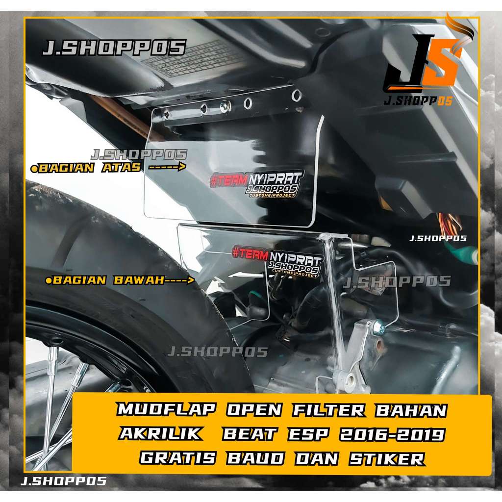 TUTUP FILTER AKRILIK BEAT ESP 2015-2019 BOX AKRILIK BEAT ESP TABOKAN AKRILIK BEAT ESP