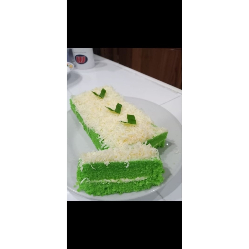 

Bolu Pandan Keju Kukus