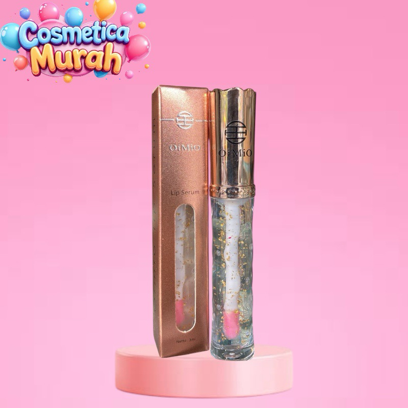 cosmeticamurah - OIMIO LIP SERUM 3 ML - LIPS SERUM PENCERAH DAN PEMERAH BIBIR - OIL LIPS SERUM