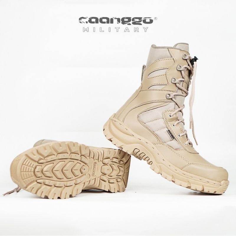 Caanggo - C507 Predator Pdl Gurun Sepatu Tactical Safety Boots Pasti Promo
