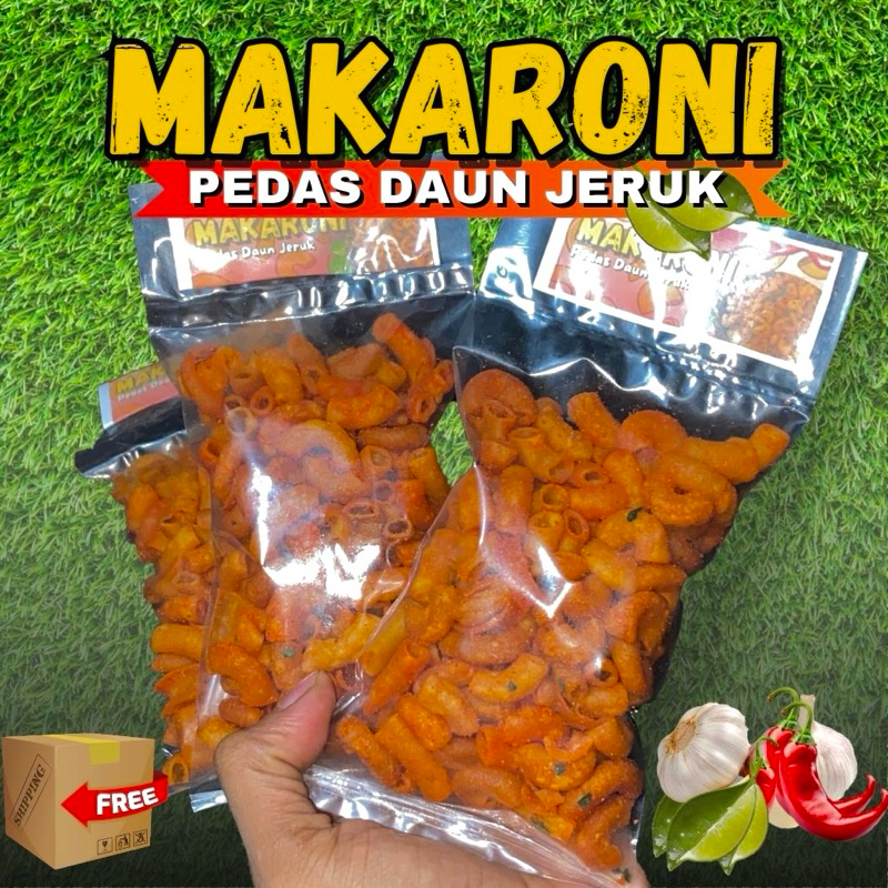 

【PROMO】SARTI SNAX Makaroni Pipa Bantat Pedas Manis Asin Gurih Daun Jeruk Asli Kemasan 70gr Mura