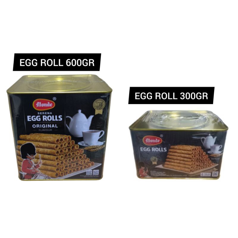 

Monde Egg Roll Kaleng 300gr / 700gr