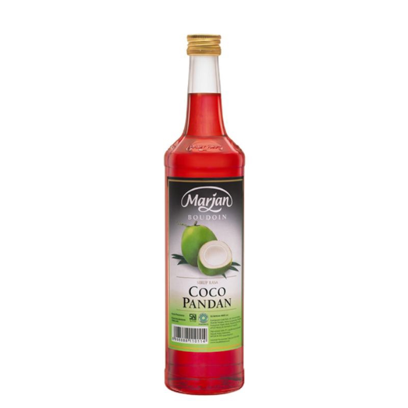 

Marjan Boudoin Syrup Cocopandan 460 ml