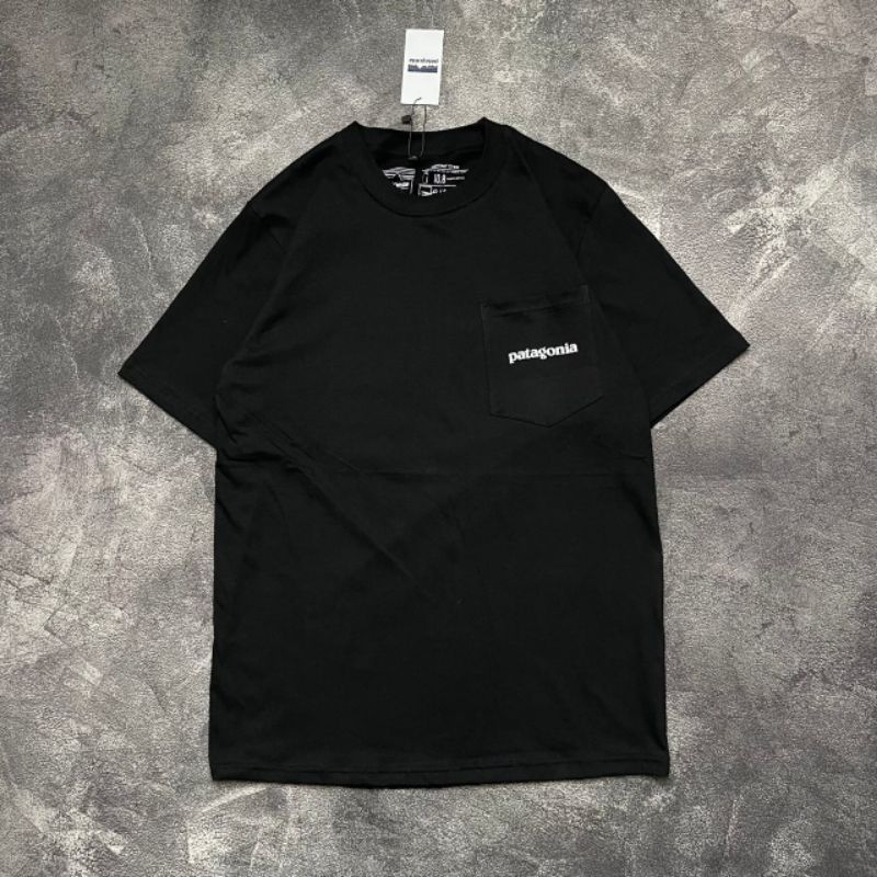 kaos Patagonia Full Tag Label Catton Combad 24s Ts Patagonia Pria Wanita