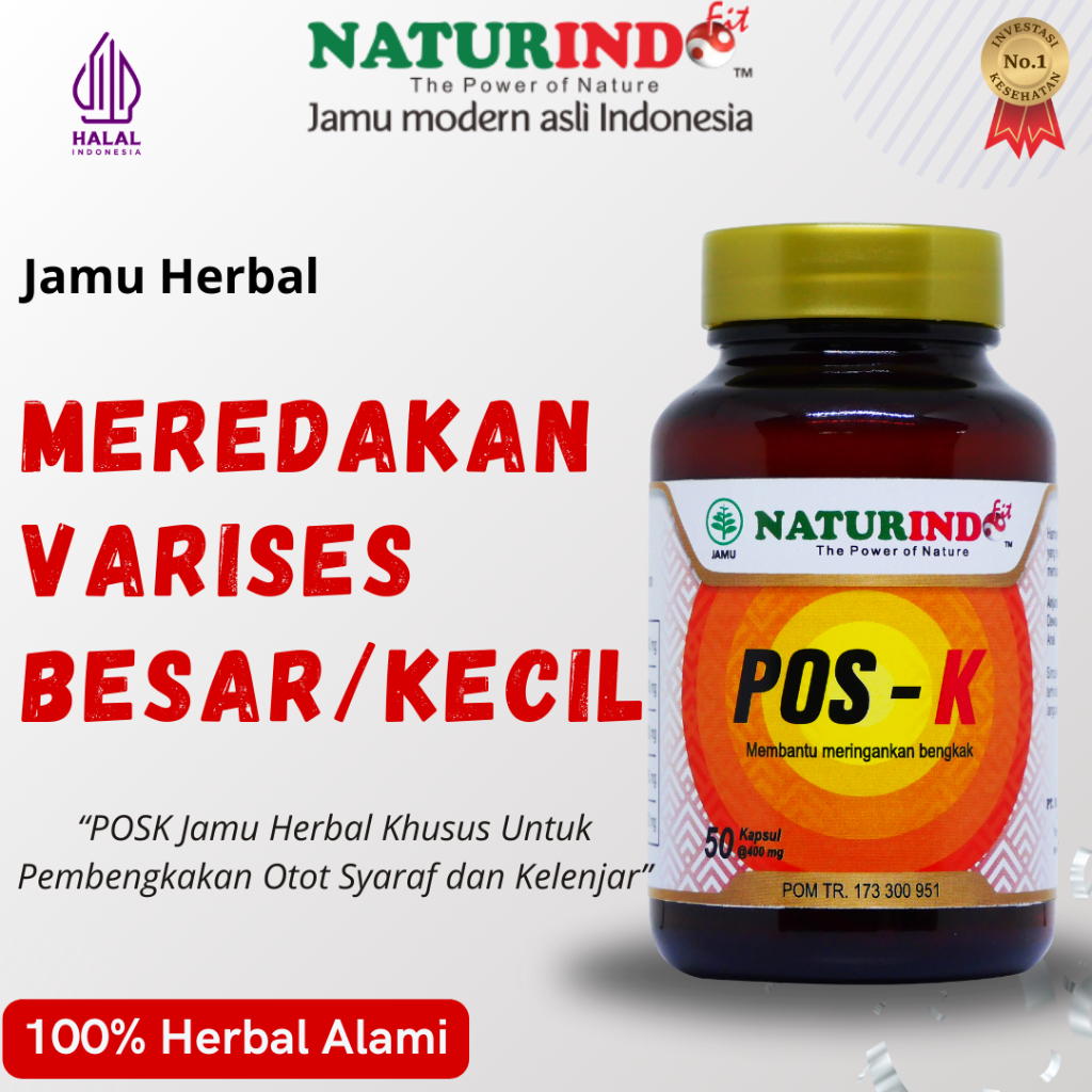 Herbal Varises di Kaki dan Betis Herbal Untuk Farises POSK Naturindo