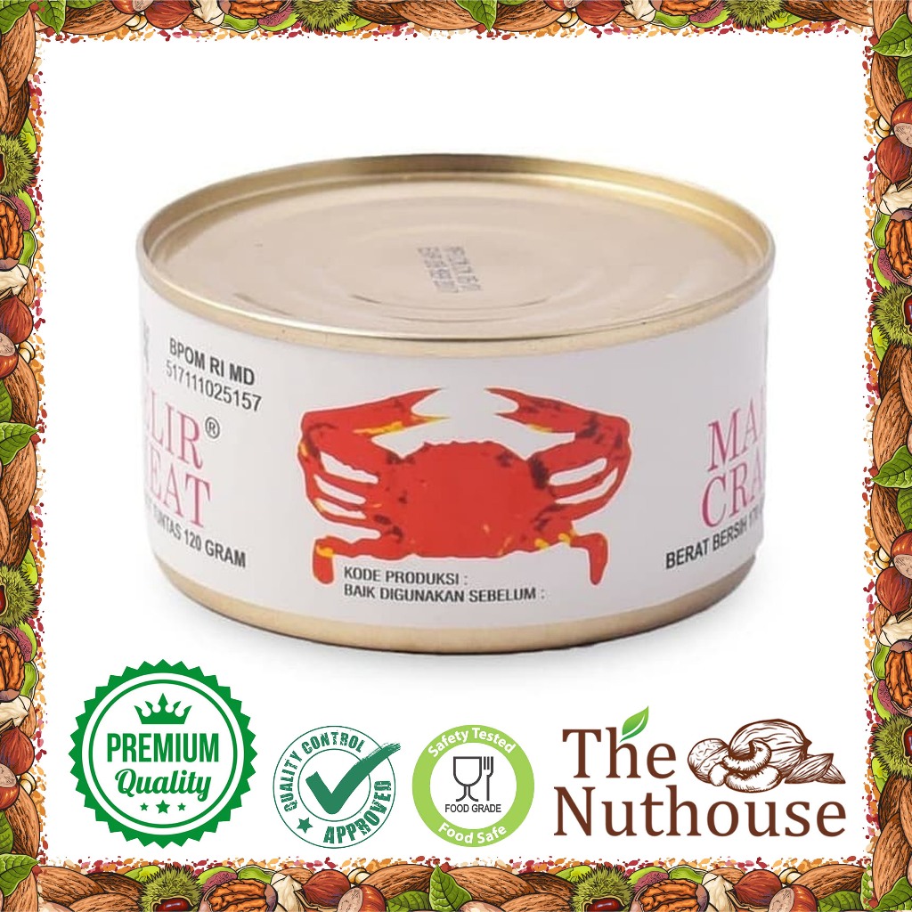 

REX Crab Meat in Brine / Daging Rajungan Dalam Larutan Garam Kaleng 185gr