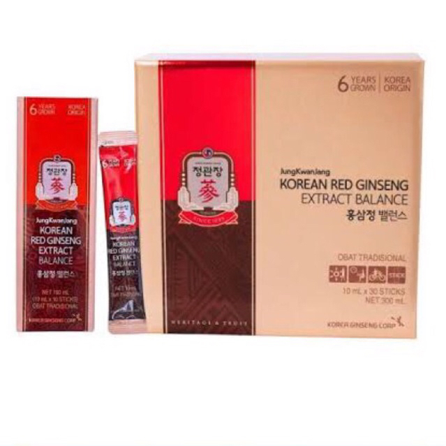 

JungKwanJang Korean Red Ginseng Extract Balance (Everytime) 30sticks