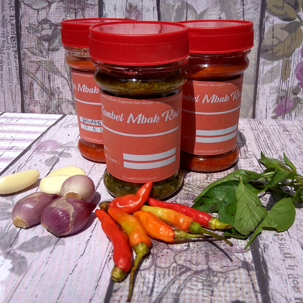 

Sambel Mbak Rod - Sambal Klotok, Matah, Dabu-Dabu, Bawang