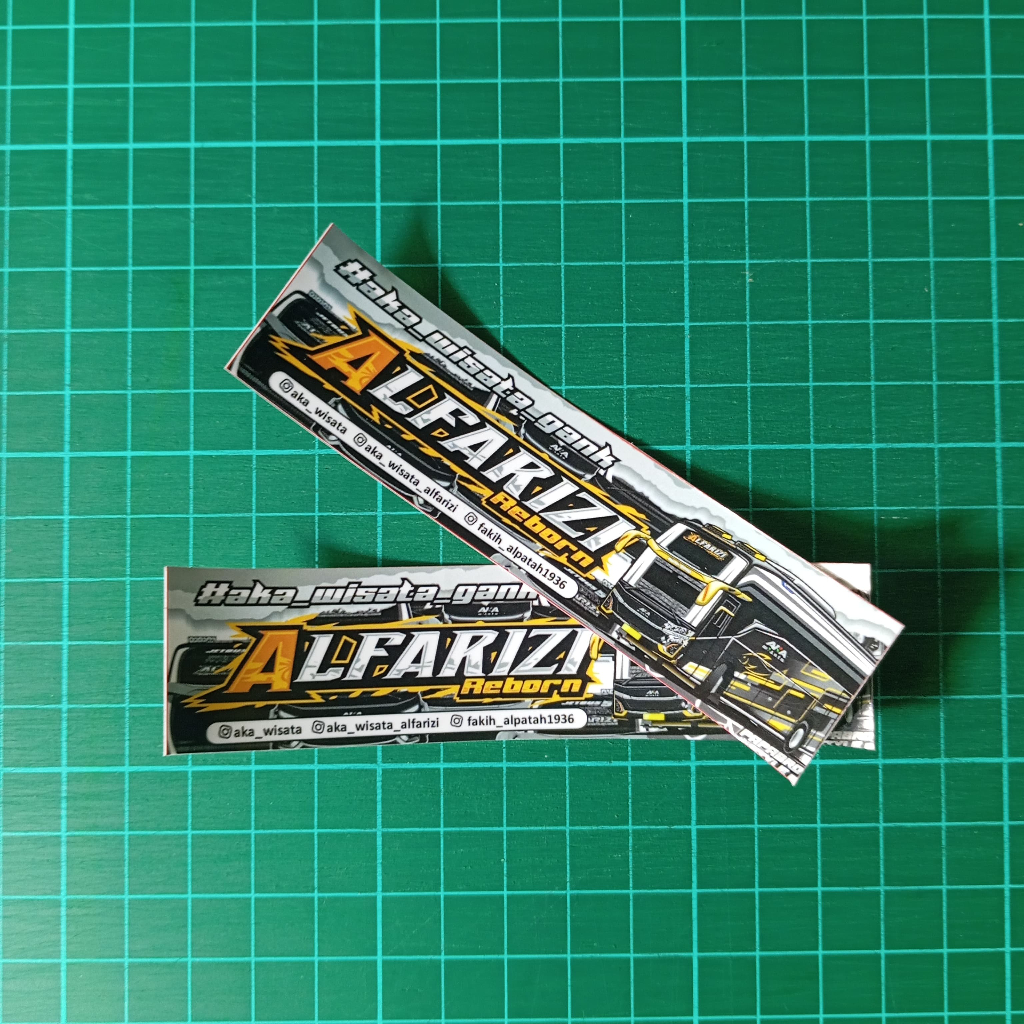 

Stiker Bis Alfarizi Aka Wisata Gank Isi 1 Pcs