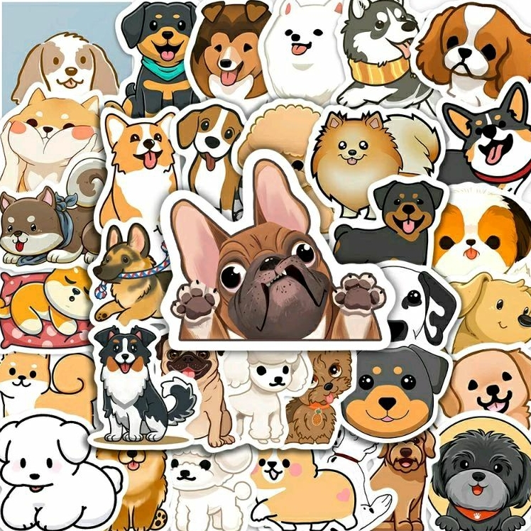 

Stiker Pack Anjing Lucu Stiker Anjing Cutes Stiker High Quality, Stiker Aesthetic Stiker Laptop Stiker Helm Stiker Tumblr Stiker HP, Aksesoris Hp , Anti Air