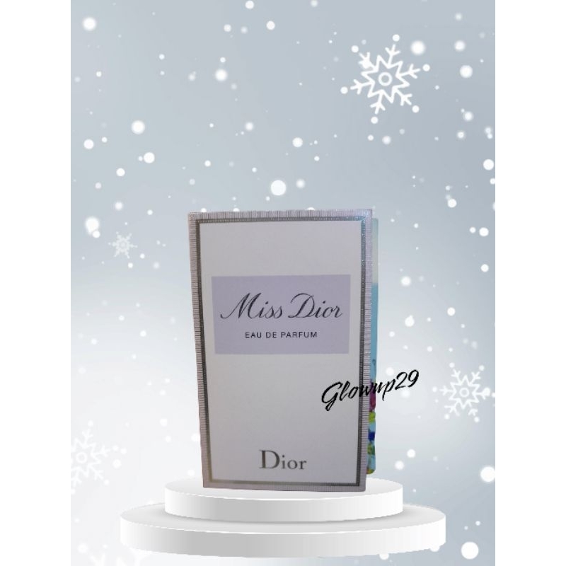 vial parfum dior