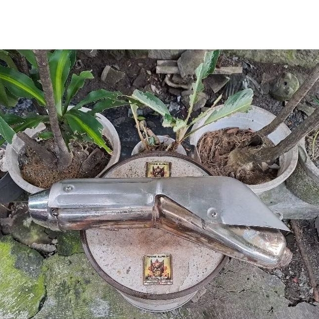 silencer knalpot klx 250 dtracker 250 ORIGINAL knalpot klx dtracker 250 knalpot kawasaki klx 250 dtr