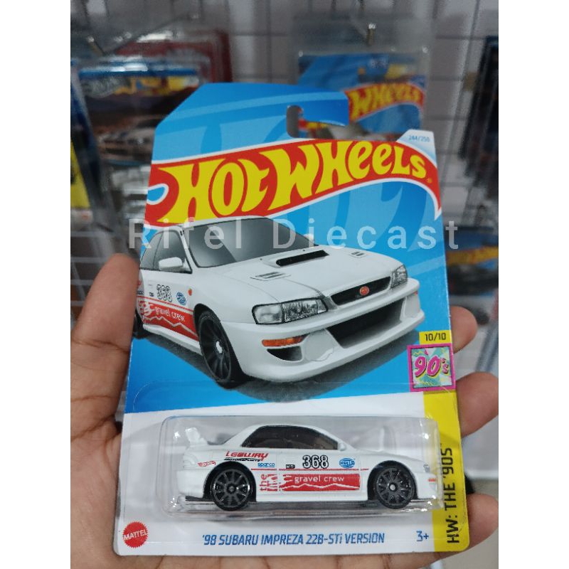 Hot Wheels Subaru Impreza 22b-STi Version Putih