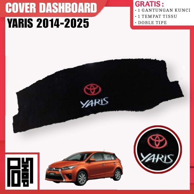 cover dashboard mobil bulu Toyota yaris heykers/yaris new || karpet mobil bulu Toyota yaris 2014-202