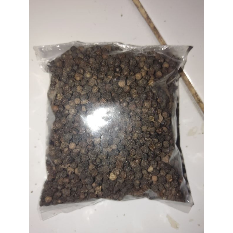 

Lada Hitam Butir Lokal Kemasan 100 gram
