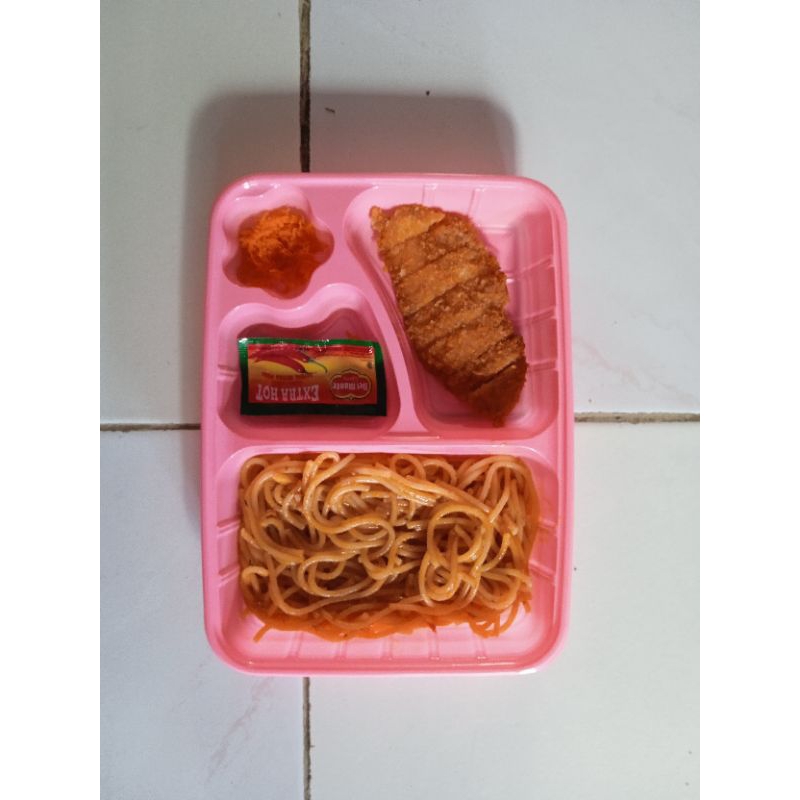 

spaghetti bolognese chicken katsu