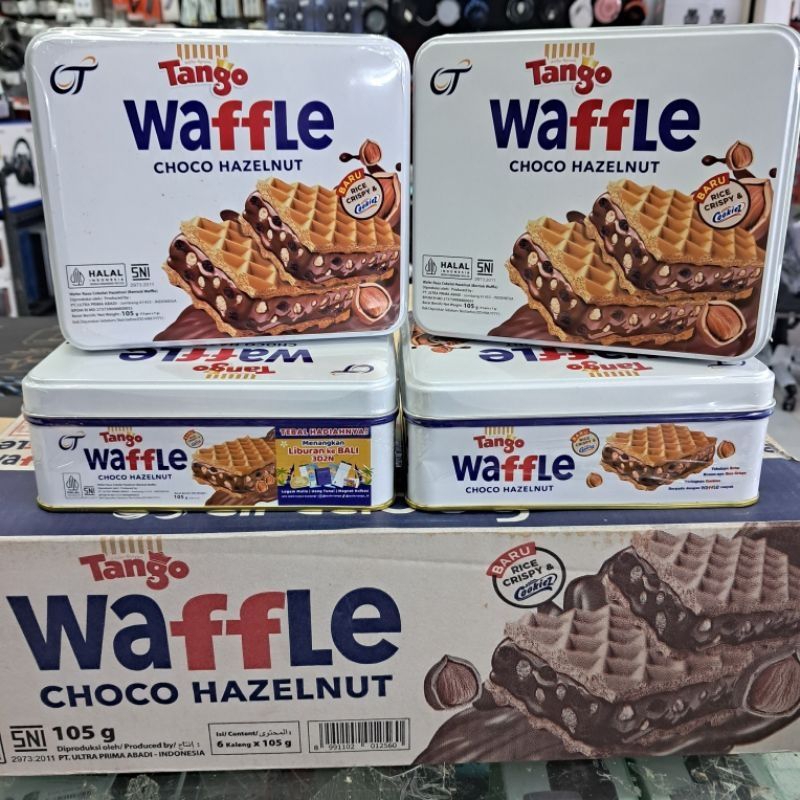 

Tango Waffle Choco Hazelnut Kaleng 105gr