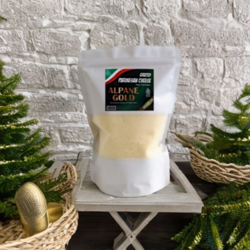 

Keju parmesan bubuk Alpane Gold Repack 250g
