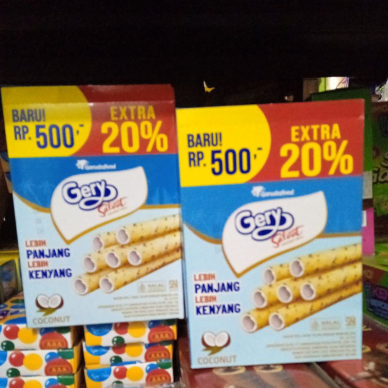 

Gery Salut Coconut roll 500