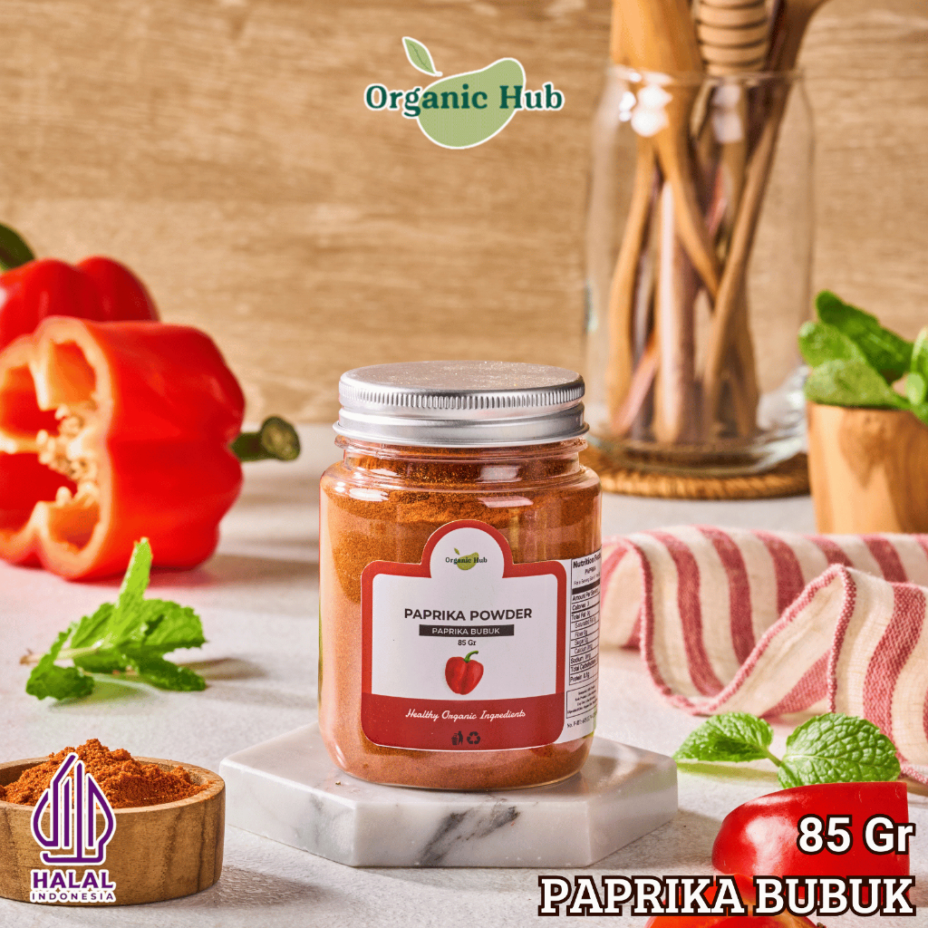 

Organic Hub Paprika Bubuk 100% Asli Rempah Nusantara Papprika Powder Bumbu Masak Dapur Premium 85 gr