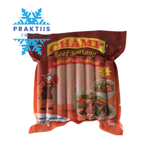 

CHAMP BEEF SAUSAGES SERBAGUNA (375GR) / SOSIS SAPI